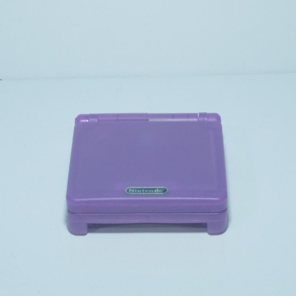 Clear Semi Transparent Purple Nintendo Game Boy Advance SP AGS-001 GBA SP System - Picture 6 of 9